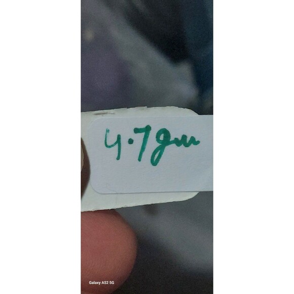 Brand new high quality seraphinite sterling ring sz8 - Picture 14 of 17